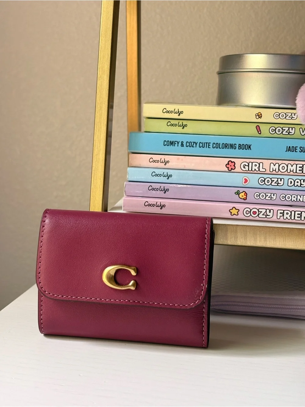 Coach card holder wallet